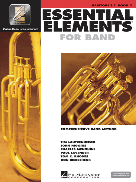 Essential Elements for Band - Baritone T.C. Book 2 with EEi