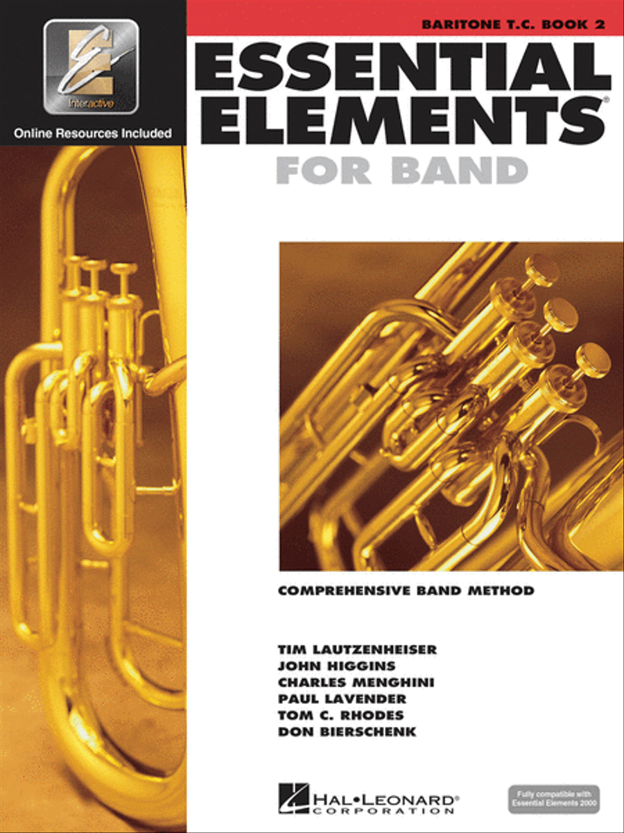 Essential Elements for Band - Baritone T.C. Book 2 with EEi