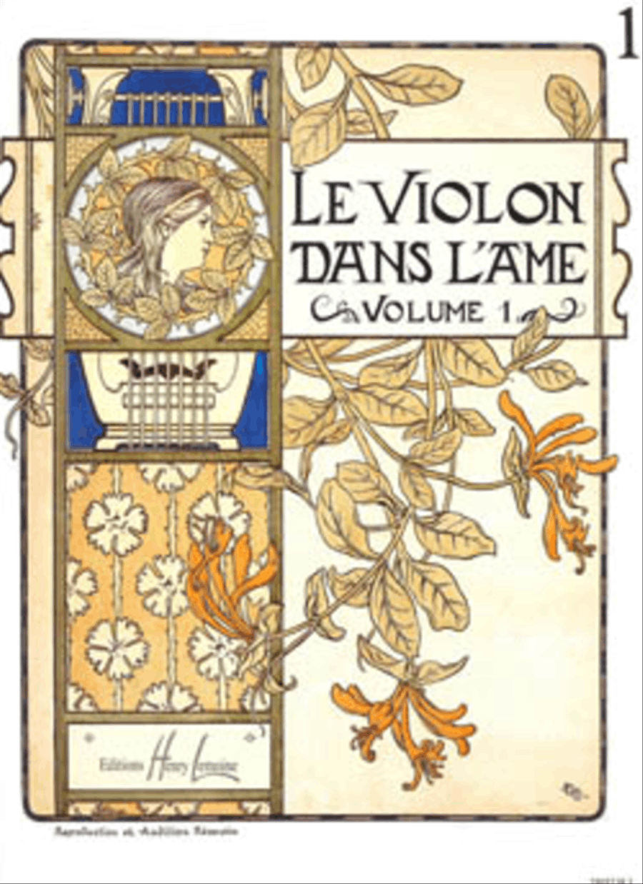 Violon dans l'ame - Volume 1 Violin Solo scores gallery preview page 1
