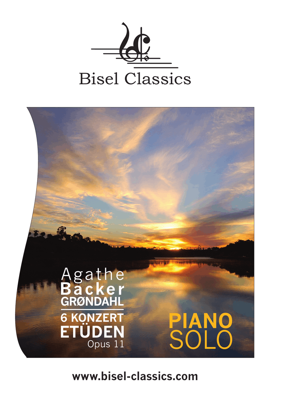 6 Konzert - Etuden, Opus 11