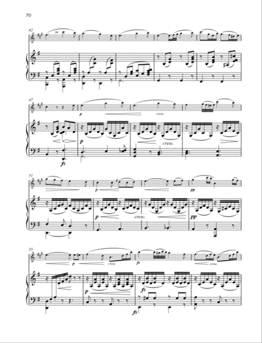 Sternenhelle Nacht Clarinet Solo scores gallery preview page 4