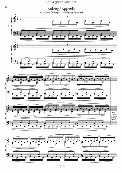 51 Exercises for the Pianoforte with 30 further Exercises, WoO 6