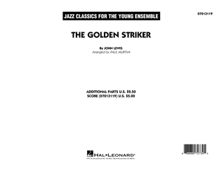 Book cover for The Golden Striker - Conductor Score (Full Score)