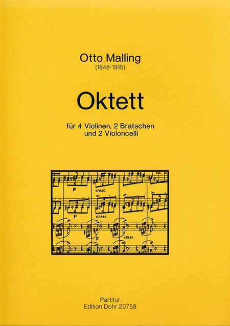 Oktett für 4 Violinen, 2 Violen und 2 Violoncelli op. 50