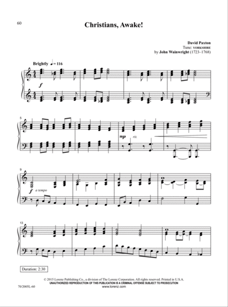 The Church Pianist's Library, Vol. 19 Piano Solo scores gallery preview page 22