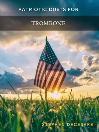 Book cover for Patriotic Duets for Trombone