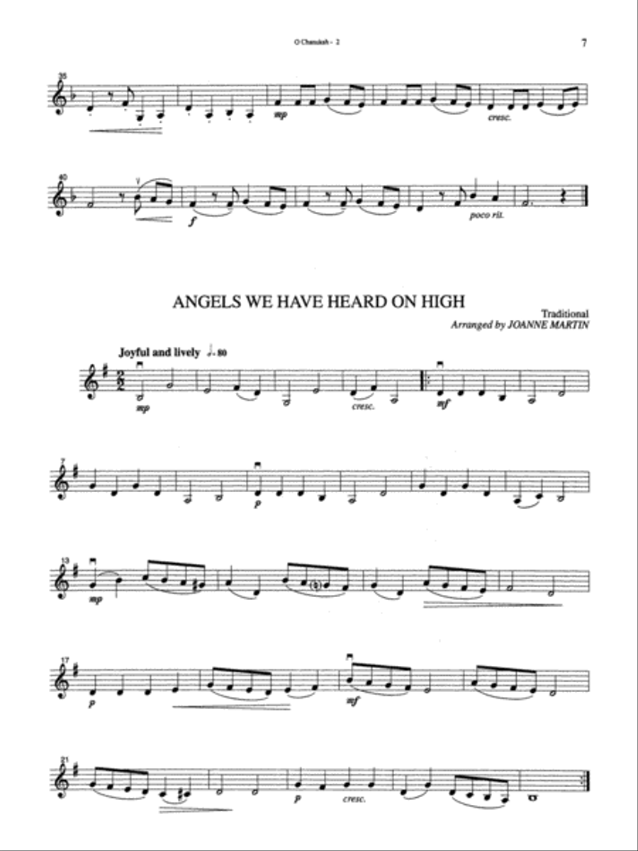 More Festive Strings for String Quartet or String Orchestra String Quartet scores gallery preview page 3