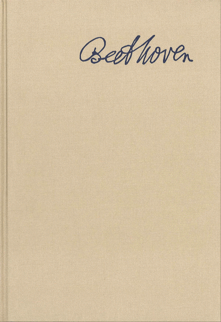 Beethoven Correspondence – Volume 2: 1808-1813 School and Community scores gallery preview page 1