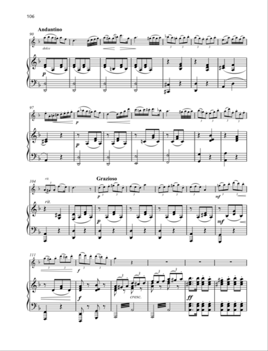 Russian Gypsy Song Russian Gypsy Song Flute Solo scores gallery preview page 4