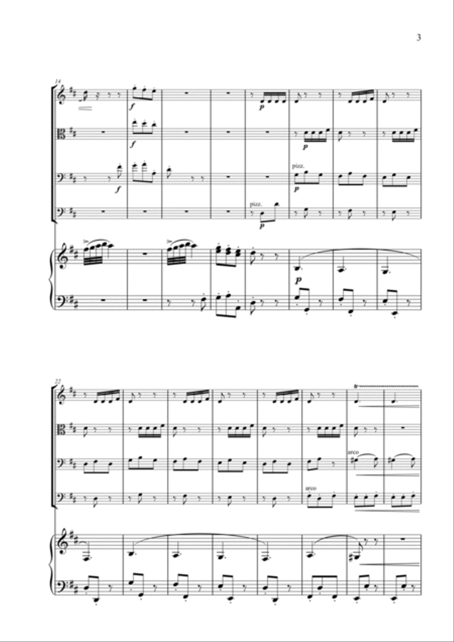 Scarlatti Arrangements Cello scores gallery preview page 3