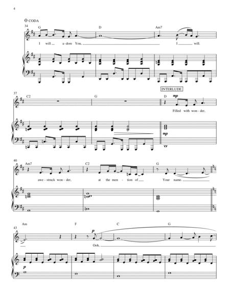 Revelation Song Sheet music for Piano (Solo)