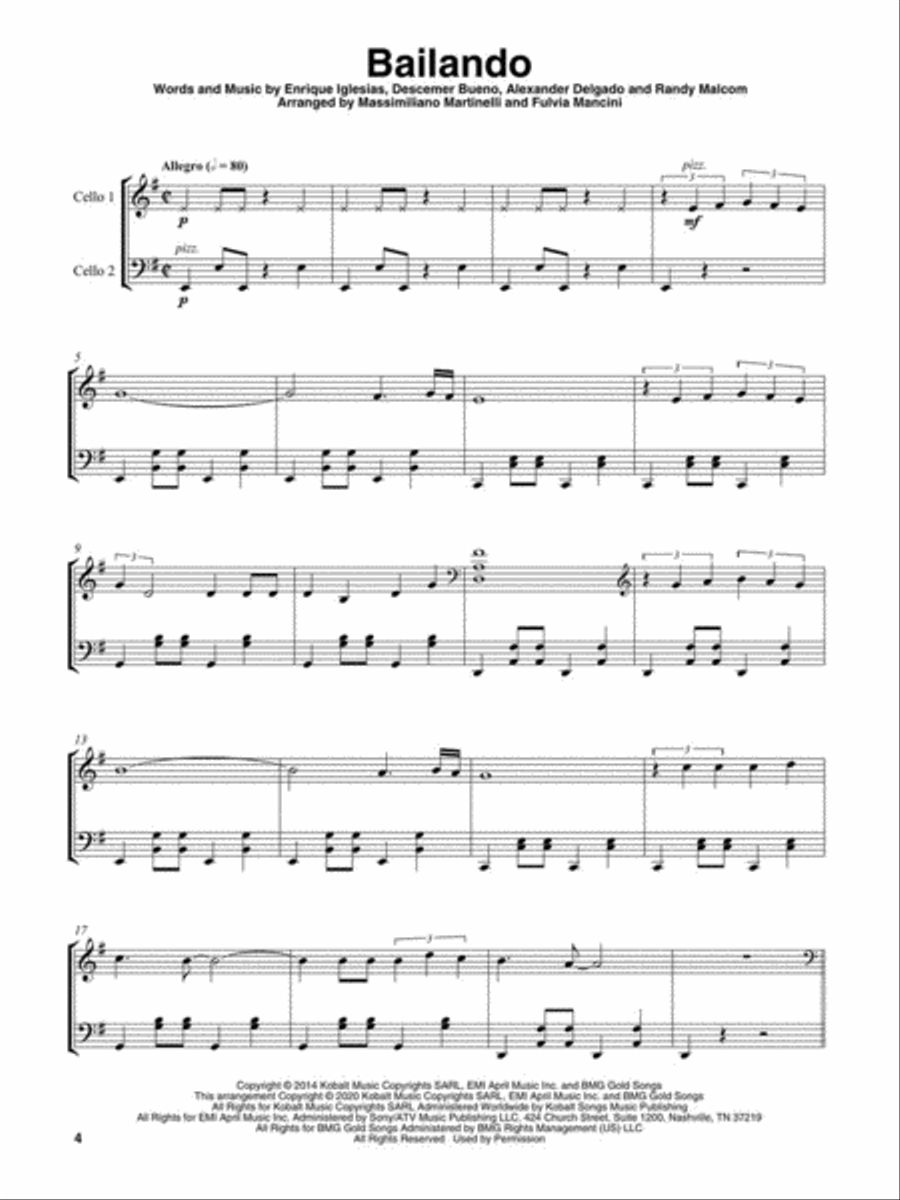 Cello Duet Delights Cello Duet Delights String Duet scores gallery preview page 3