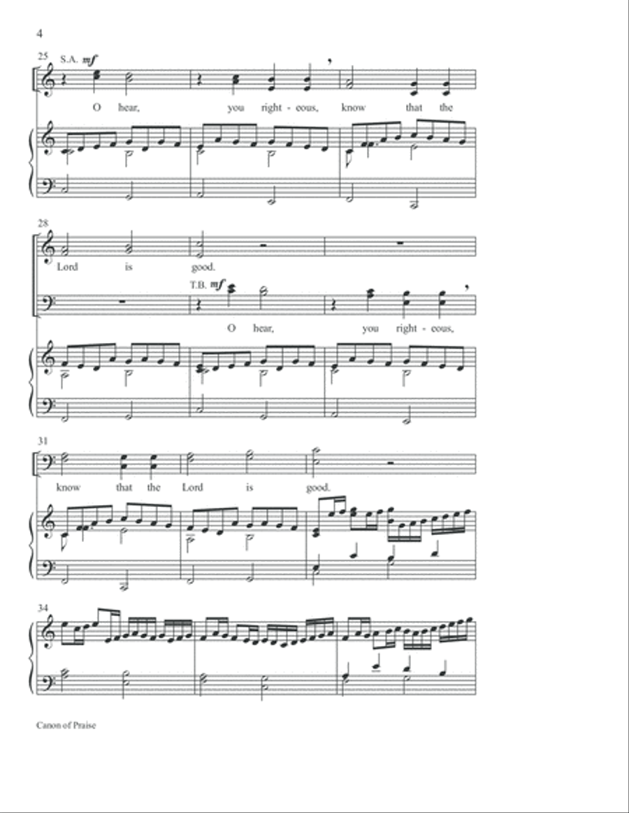 Canon of Praise Choir scores gallery preview page 4