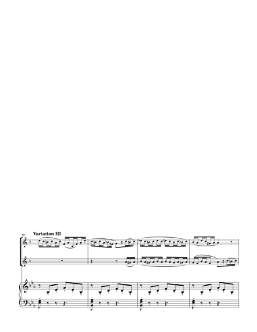 The Carnival of Venice for Cornet and Trumpet Duo with Piano accompaniment Brass Duet scores gallery preview page 6