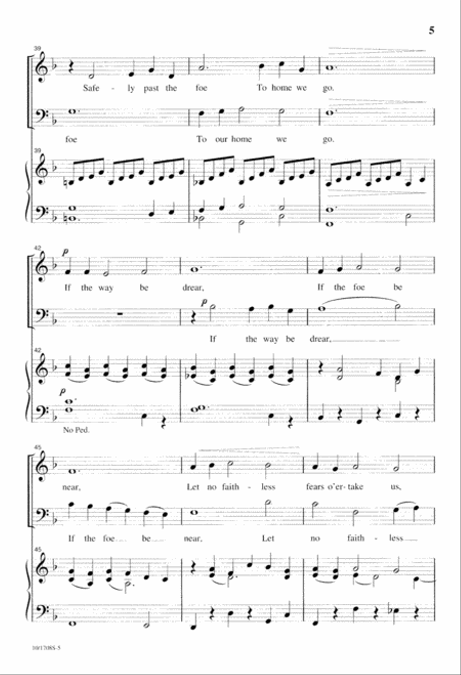 Jesus, Still Lead On Jesus, Still Lead On 4-Part scores gallery preview page 5