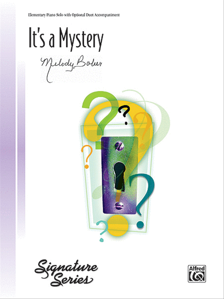 It's a Mystery Easy Piano scores gallery preview page 1
