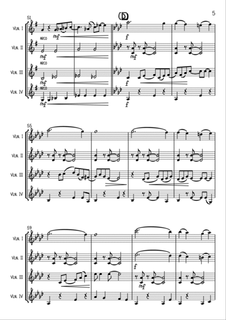 L-O-V-E L-O-V-E Violin scores gallery preview page 5