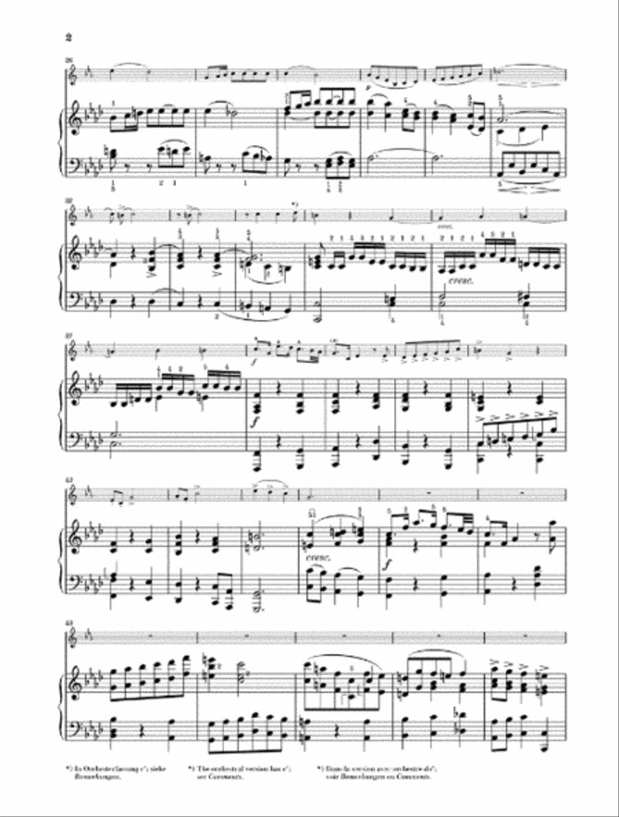 Morceau de Concert in F minor Op. 94 Horn scores gallery preview page 3