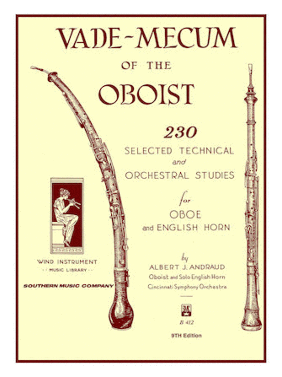 Vade Mecum of the Oboist English Horn scores gallery preview page 1