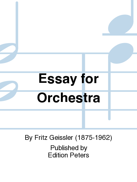 Essay for Orchestra