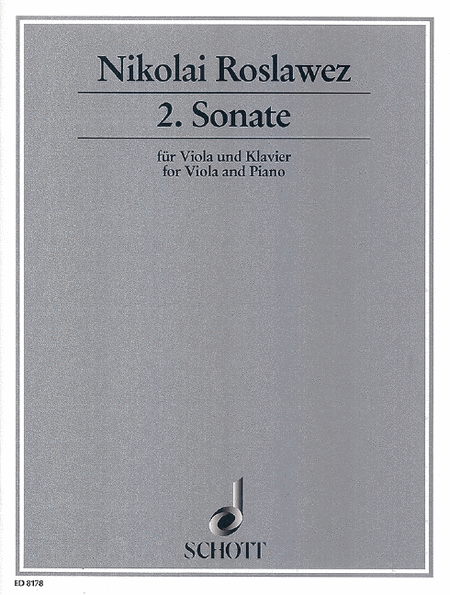 Sonata No. 2 (Piano / Viola)