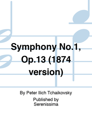 Symphony No.1, Op.13 (1874 version)