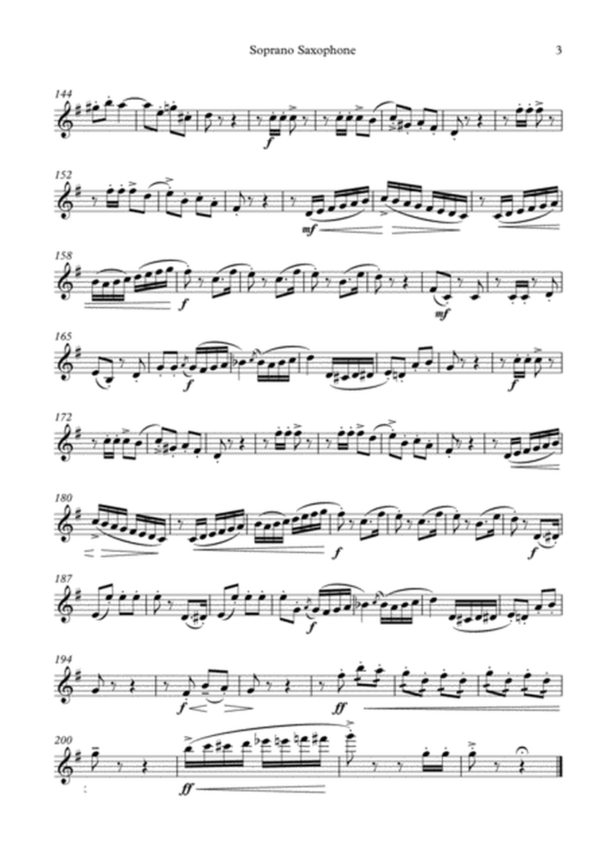 Petersburger Schlittenfahrt (Saxophone Quartet / Quintet) - Set of Parts [x4 / 5]