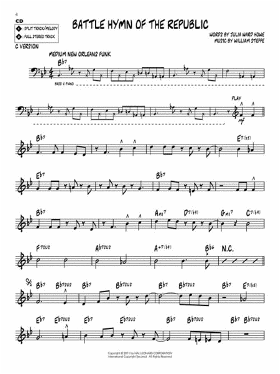 Hymns C Instrument scores gallery preview page 4