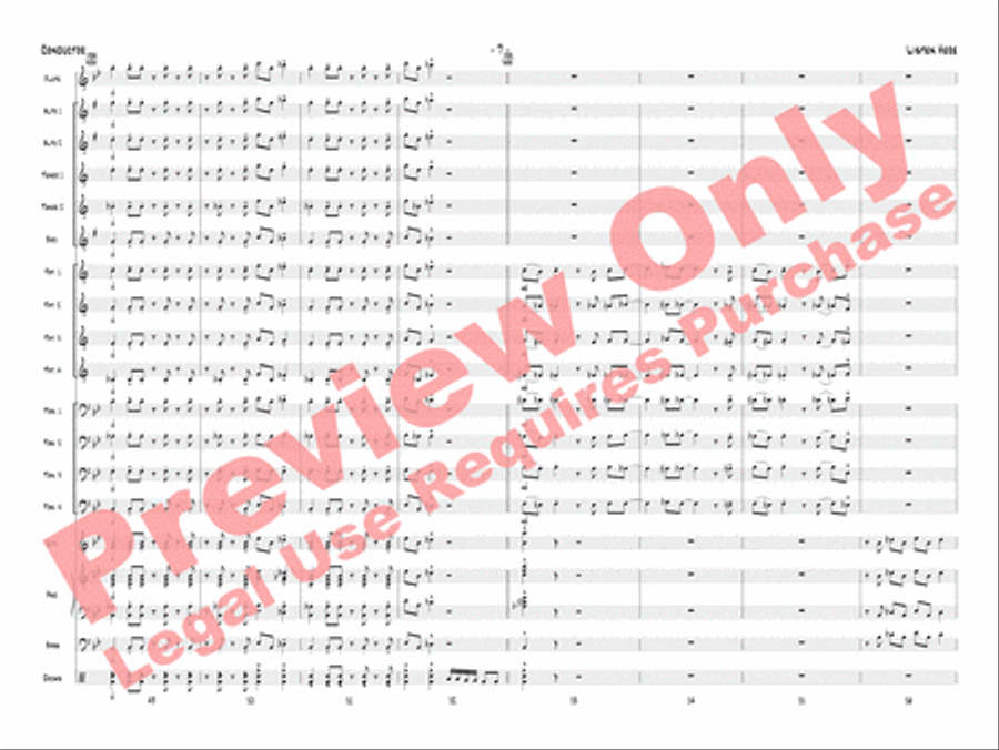 Listen Here Jazz Ensemble scores gallery preview page 28