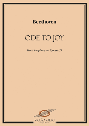 Book cover for Ode To Joy (from Symphony No. 9) (Wind Quartet) - Score and parts