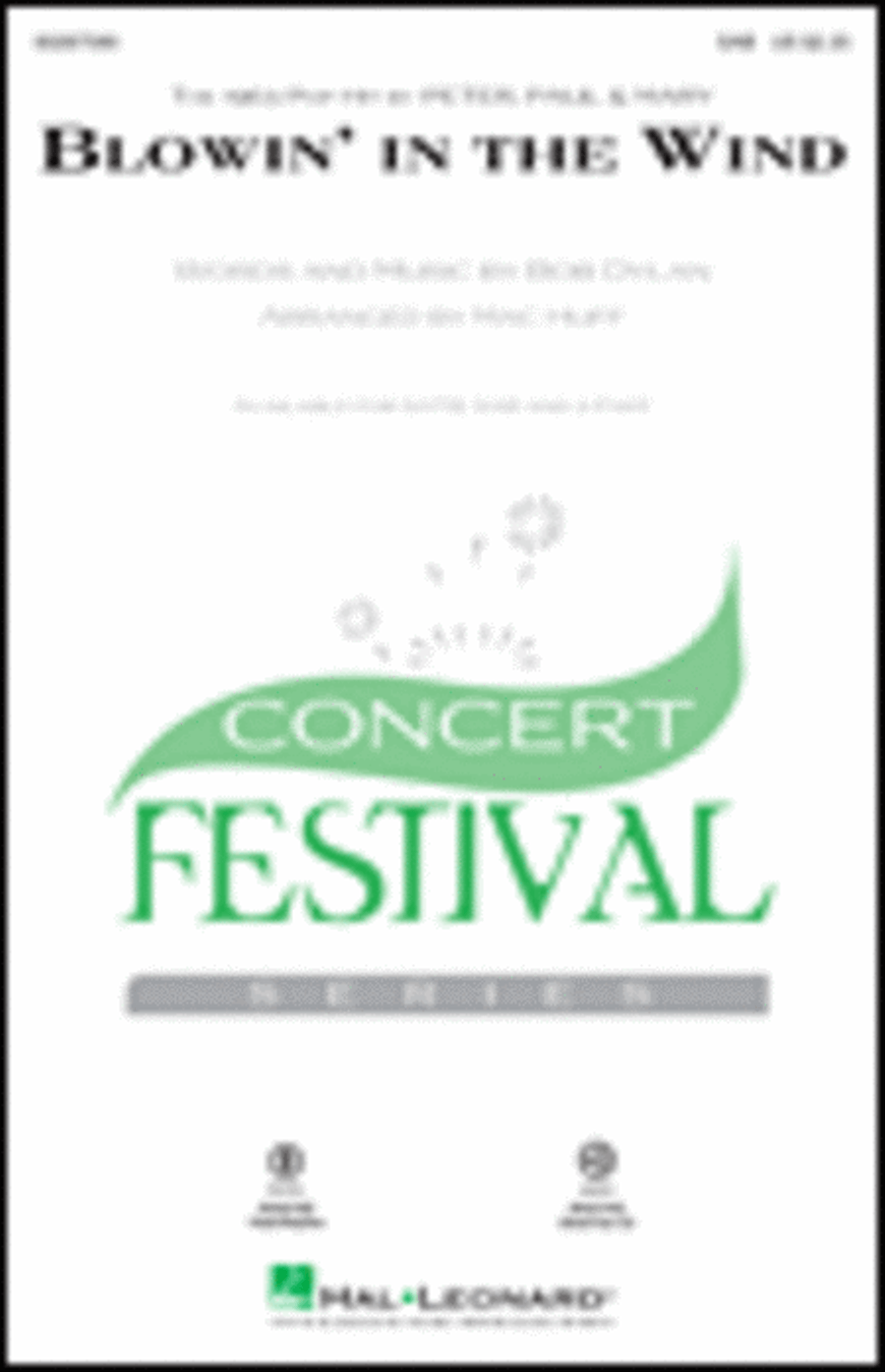 Blowin' in the Wind 3-Part scores gallery preview page 1
