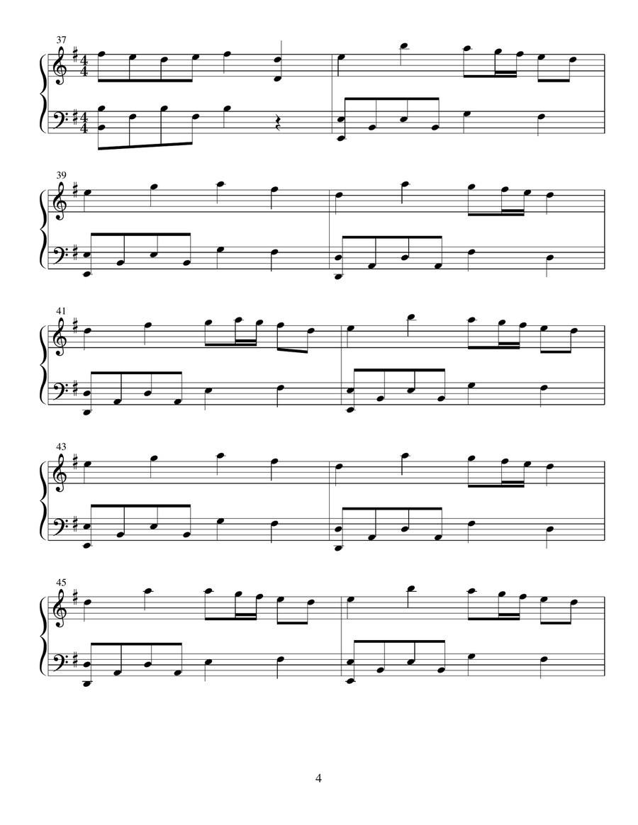 Lady of the Lake Lady of the Lake Piano Solo scores gallery preview page 4