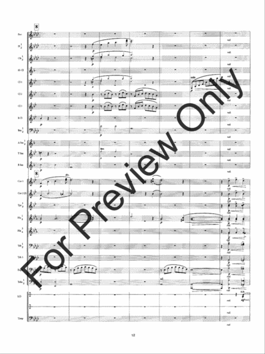 Symphony #3 Slavyanskaya - Full Score