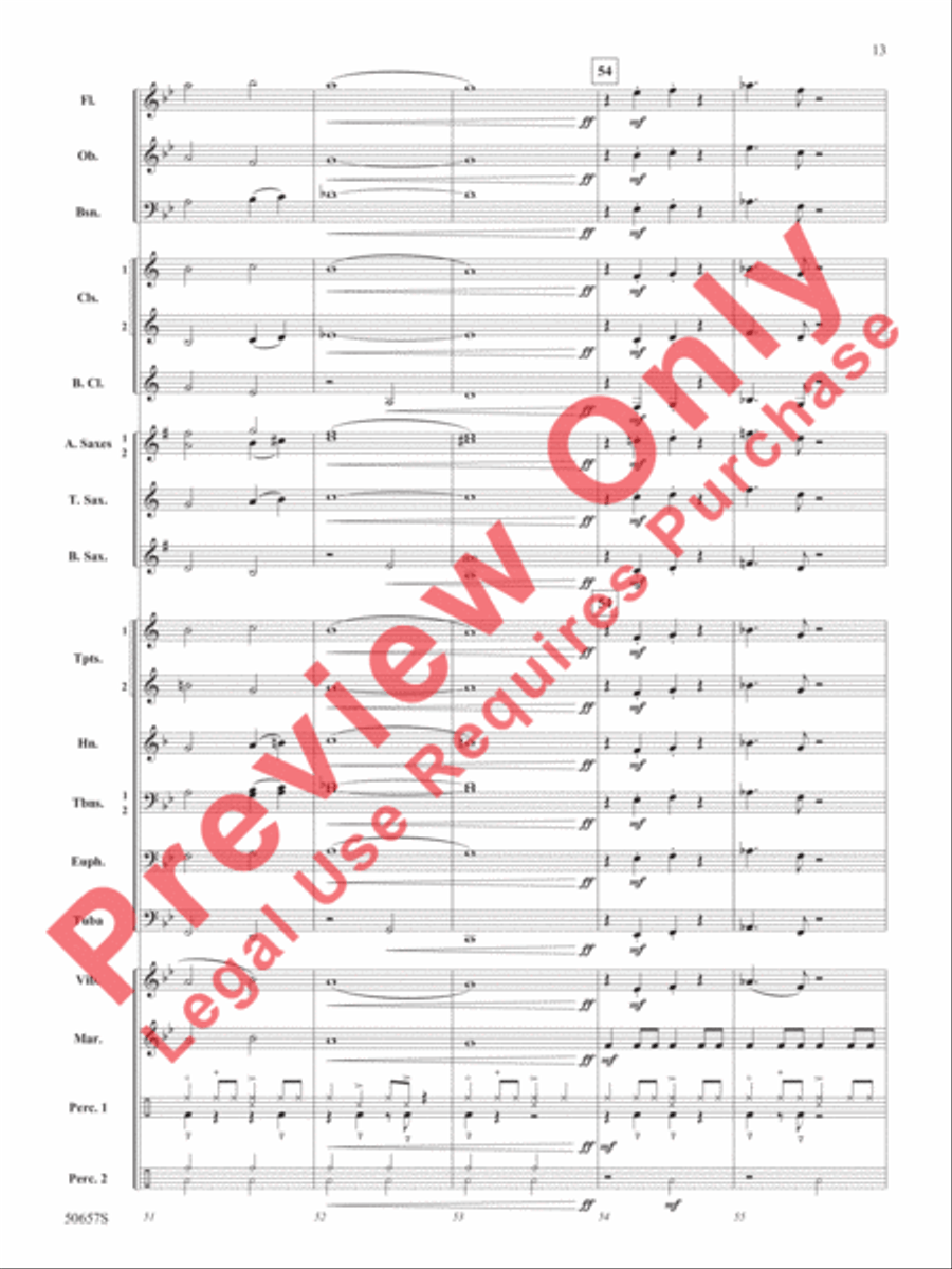 You Better Sleigh! You Better Sleigh! Concert Band scores gallery preview page 14