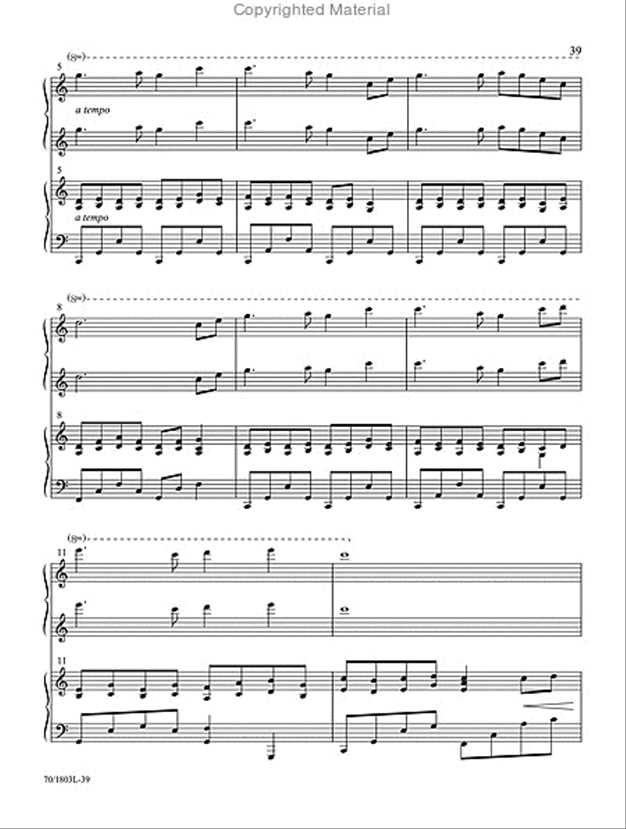Great Things He Has Done! Piano Duet scores gallery preview page 8