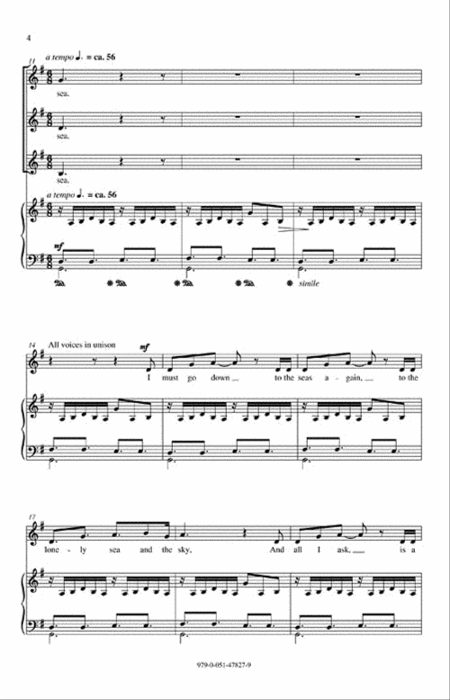 Clear Water 3-Part scores gallery preview page 3