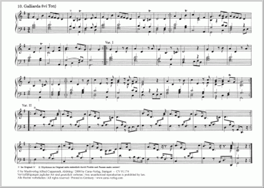 Estendorffer: Orgelwerke II (Organ Works II) Organ Solo scores gallery preview page 42