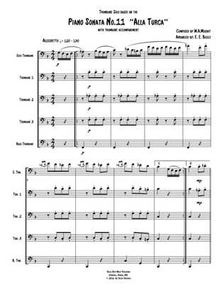 Piano Sonata no. 11 "Alla Turca"