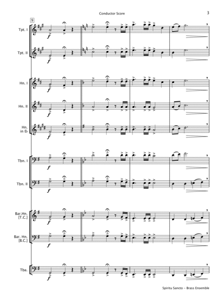 Spiritu Sancto (Brass Ensemble) image number null