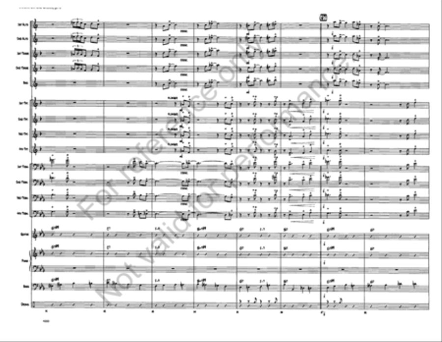 Count on the Blues Jazz Ensemble scores gallery preview page 9
