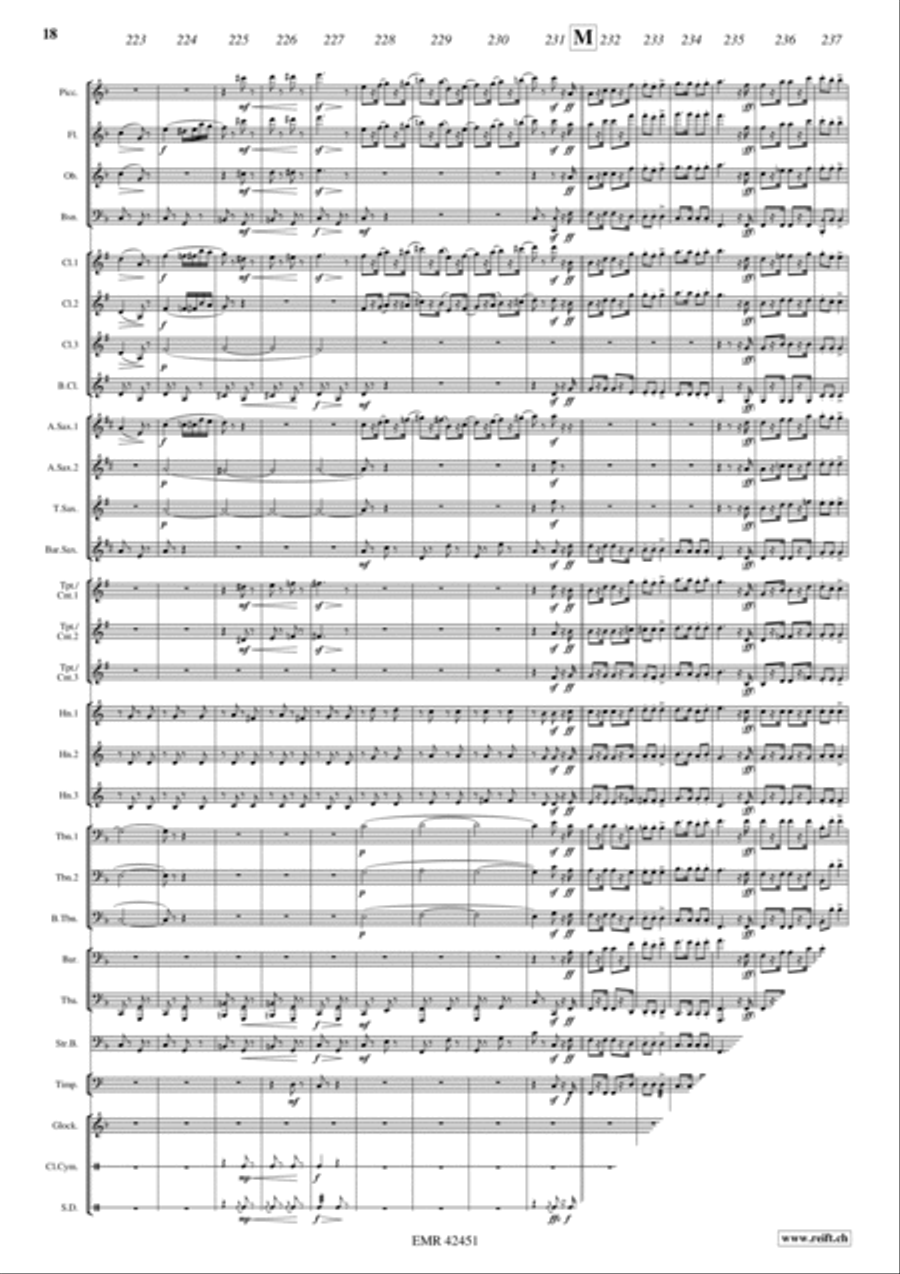 Don Quixote Concert Band scores gallery preview page 10