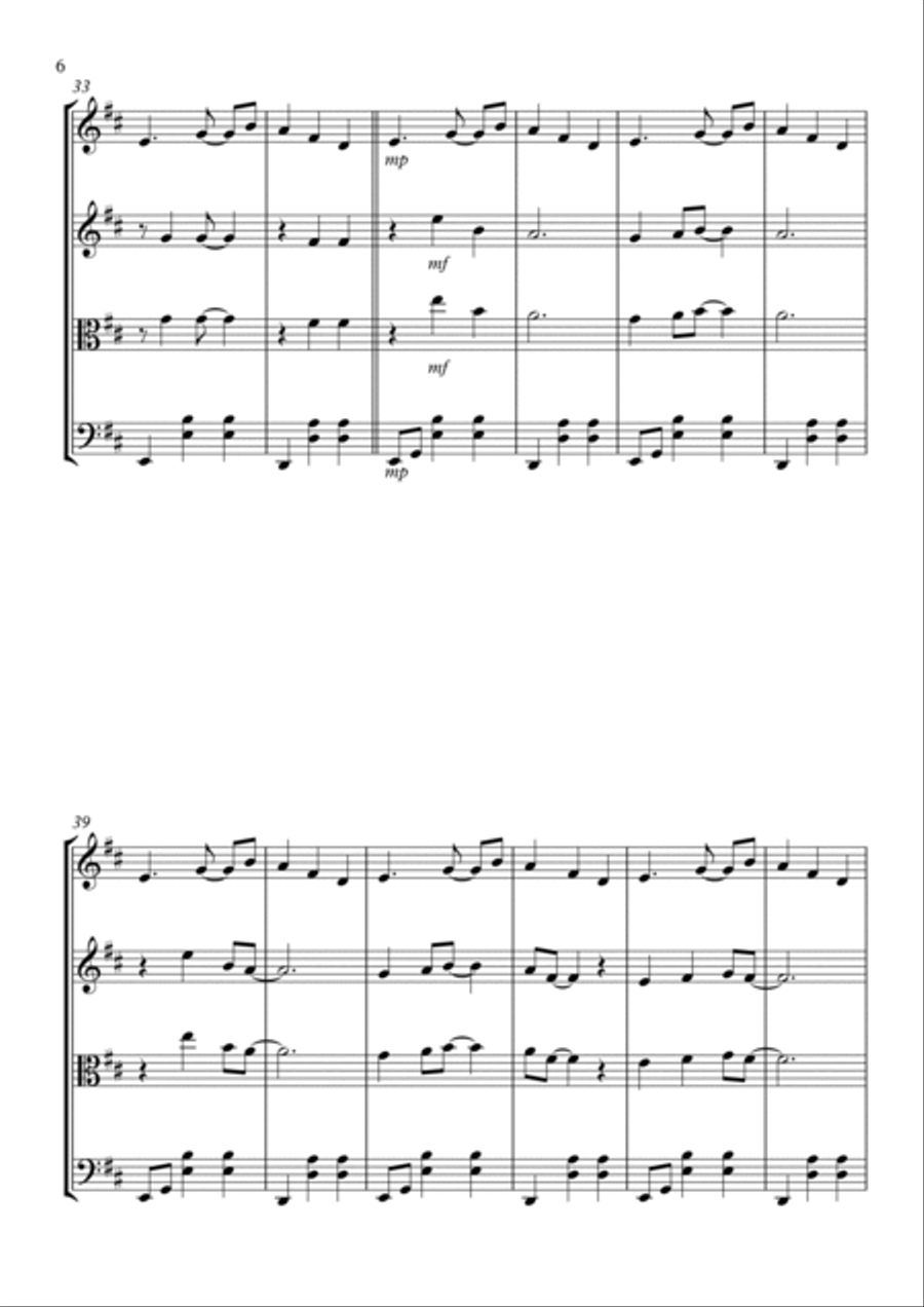 Golden Brown Golden Brown String Trio scores gallery preview page 6