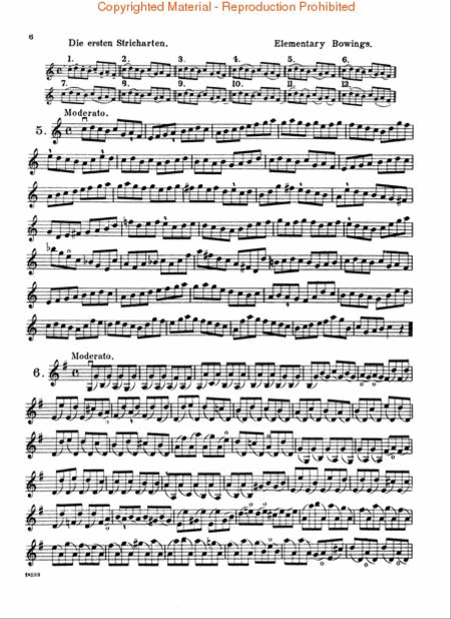 Etudes, Op. 32 – Book 1 Etudes, Op. 32 – Book 1 Violin scores gallery preview page 3