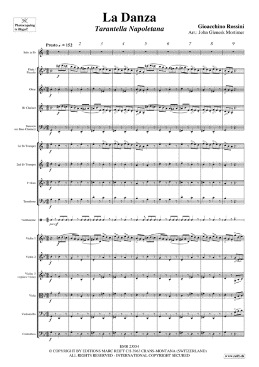 La Danza Orchestra scores gallery preview page 3
