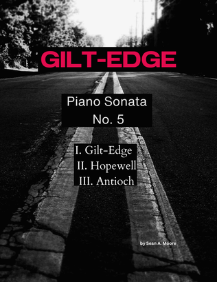 Sonata for Piano No. 5 "GILT-EDGE"