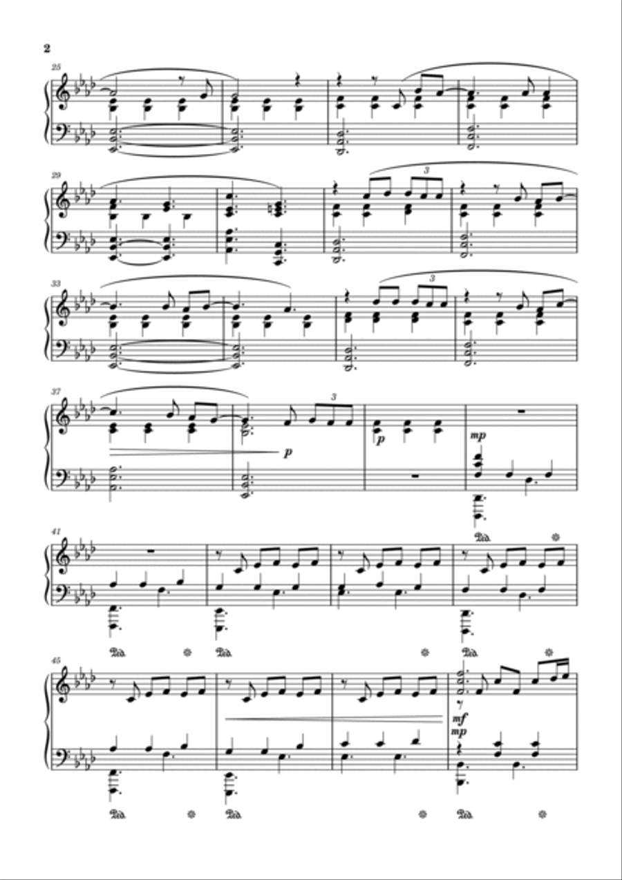 What Could Have Been Piano Solo scores gallery preview page 2