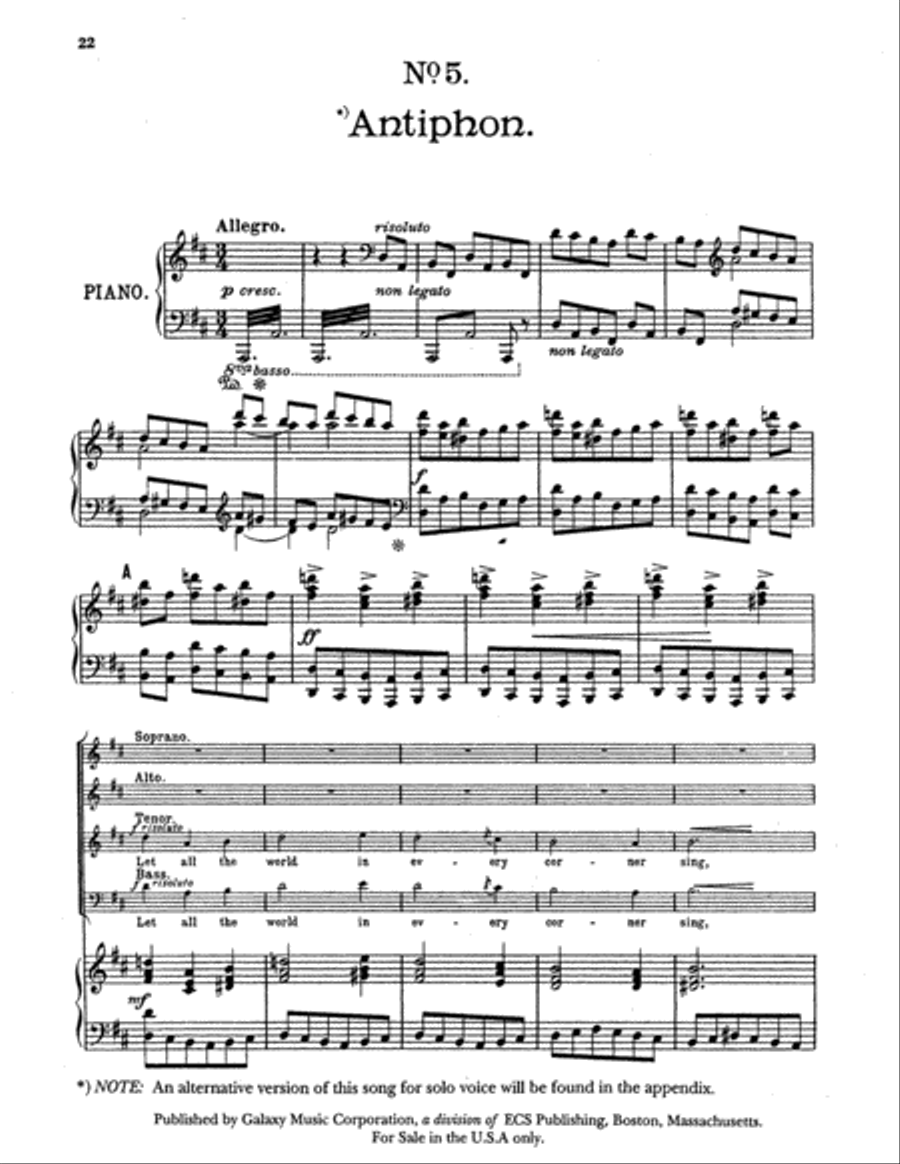 Five Mystical Songs Five Mystical Songs Choir scores gallery preview page 10