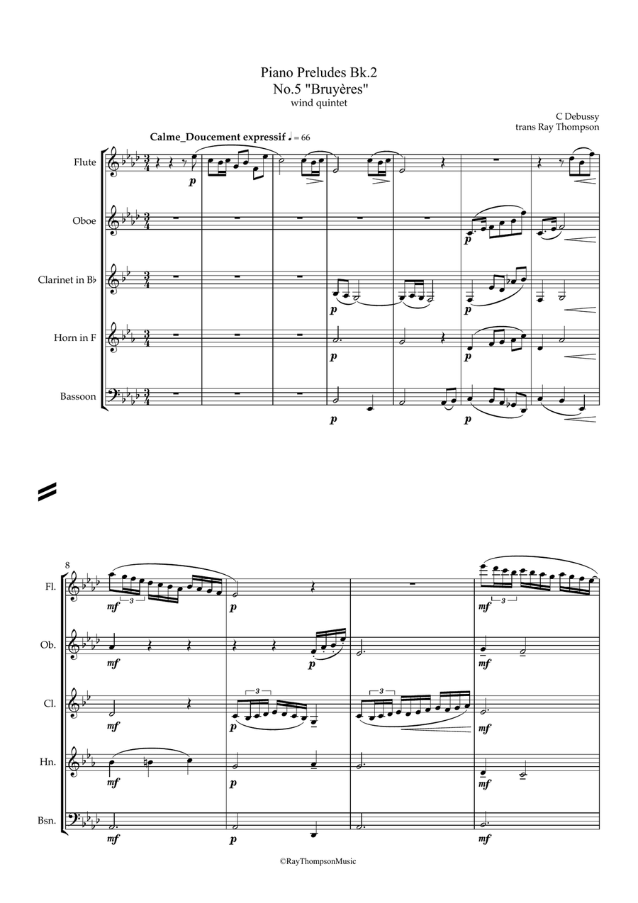 Debussy: Piano Preludes Bk.2 No.5 