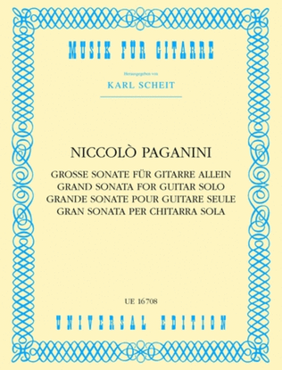 Book cover for Grand Sonata (Scheit)