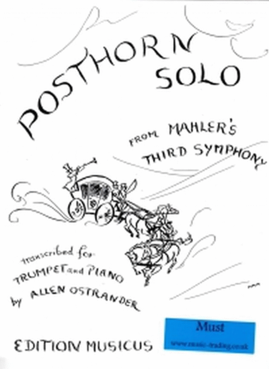 Posthorn Solo From Third Symphony Trumpet Solo scores gallery preview page 1